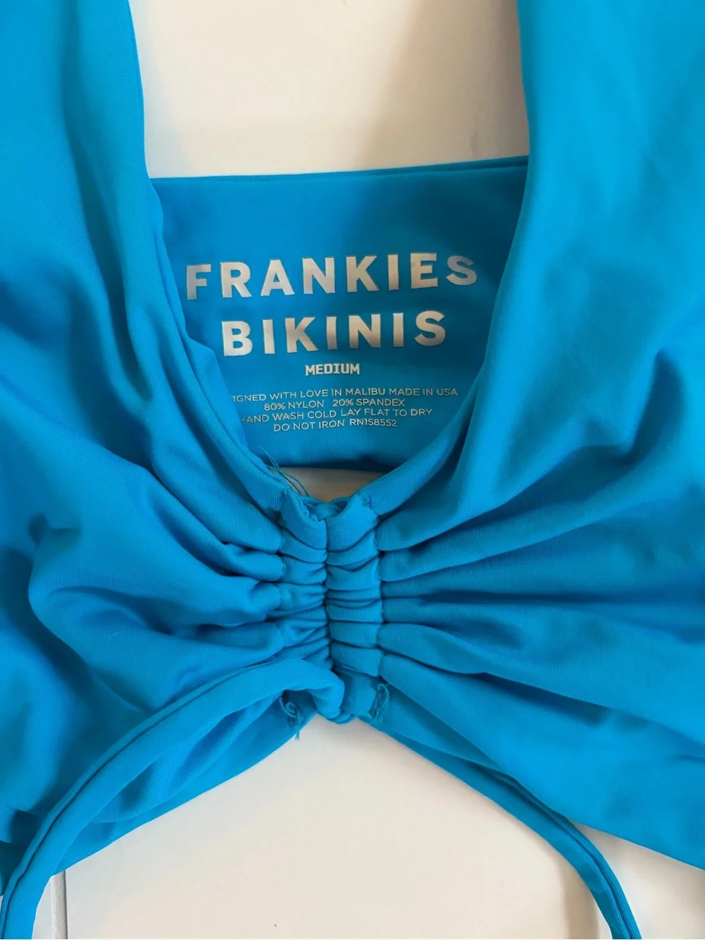 Frankie's Bikinis Emma Cheeky High Leg One Piece Medium